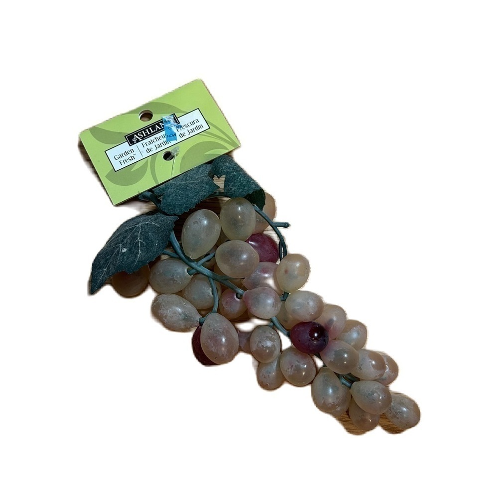 Ashland Faux Grapes Home Decor Craft Fake Bunch NEW Artificial Life Like